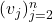 (\bm v_{j})_{j = 2}^n